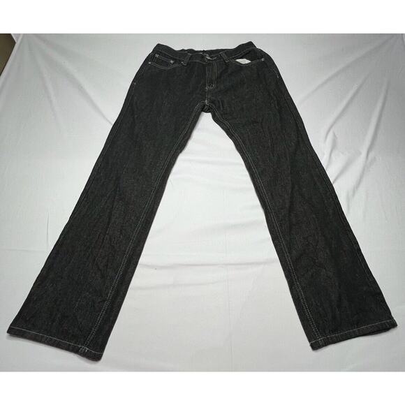 mecca Other - Mecca Men's Dark Wash Straight Leg Blue Denim Jeans - Size 34x29